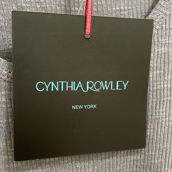 Cynthia Rowley gray tank top ( sz l) - Picture 4 of 7